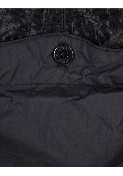 Giacca Con Cappuccio Blu In CRINKLE REPS R-NY STONE ISLAND | K1S154100092-S0A23V0020